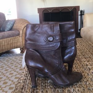 Brown Frye low boot